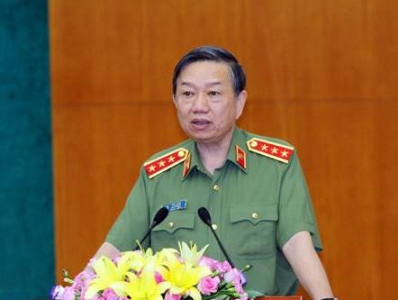 Minister of Public Security To Lam (Photo: VGP) Minister of Public Security To Lam (Photo: VGP)